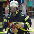 fire fighters, respiratory protection, feuerloeschuebung
