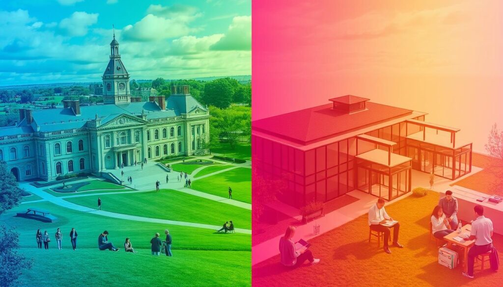 Unterschiede zwischen Hochschule und Universität
