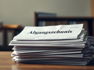 Abgangszeugnis