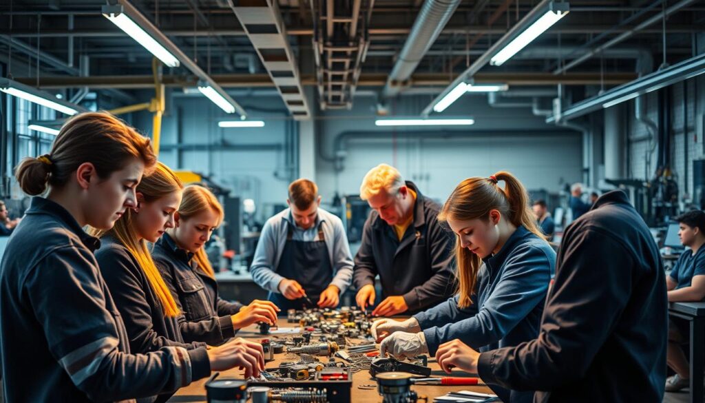 Praktische Beispiele der Ausbildung